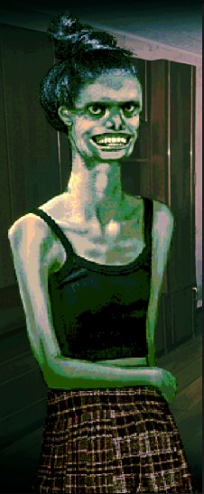 All characters in No, I'm not a Human - how to distinguish guests from people