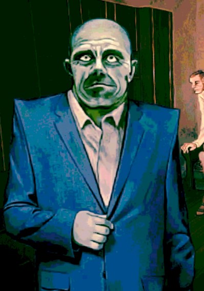 All characters in No, I'm not a Human - how to distinguish guests from people