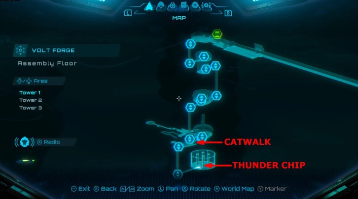 Where to find the Thunder Chip in Metroid Prime 4