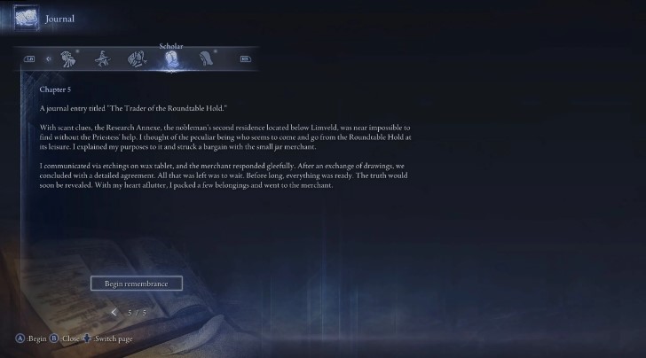 A complete walkthrough of the Scholar's Memories quests in Elden Ring Nightreign: Forsaken Hollows