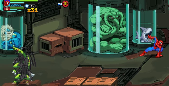Retro gamers will cry tears of joy. A review of the classic Marvel beat-em-up, Cosmic Invasion.