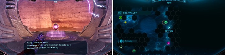 Where to find all VI-O-LA Power-Up Tanks in Metroid Prime 4: Beyond
