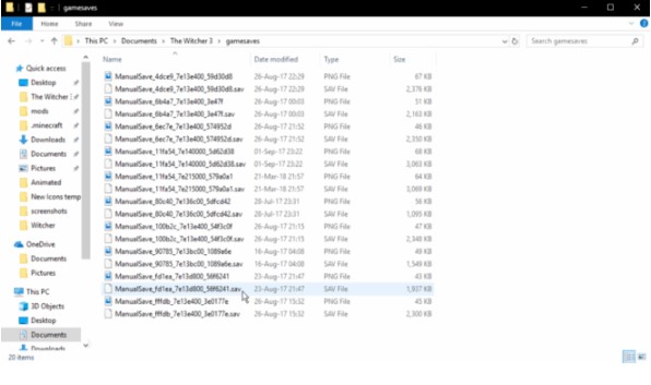 The Witcher 3 Guide: Save Locations