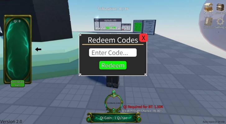 Current Cultivation Incremental codes in Roblox for 2025