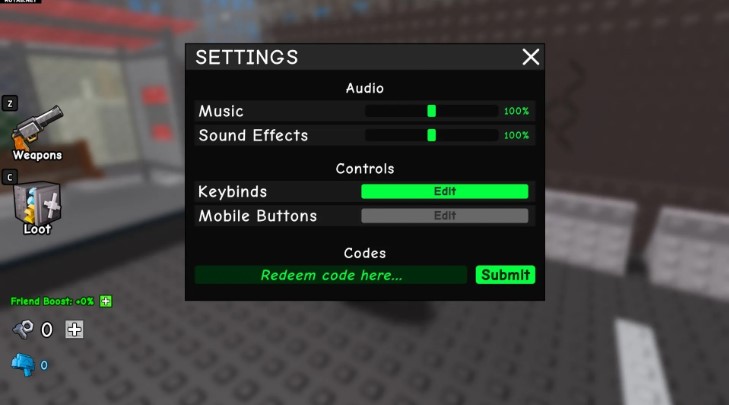 Zombie RNG Codes for Roblox (2025)