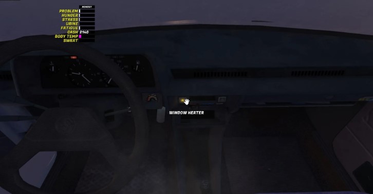 How to Drive in My Winter Car: Basic Controls and Starting