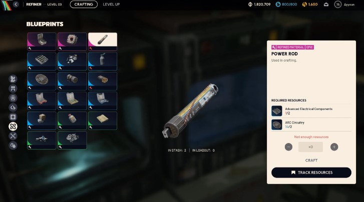 Where is the loot room opened by the power rod in ARC Raiders?