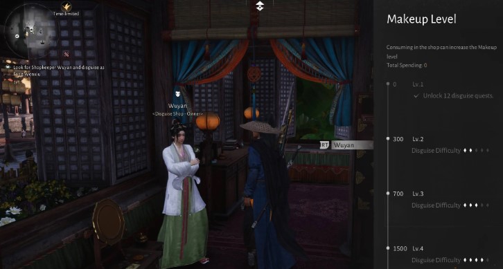 How to use camouflage in Where Winds Meet