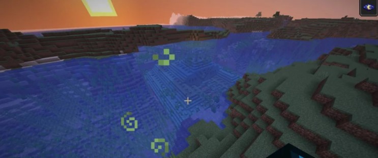 How to find an underwater temple in Minecraft