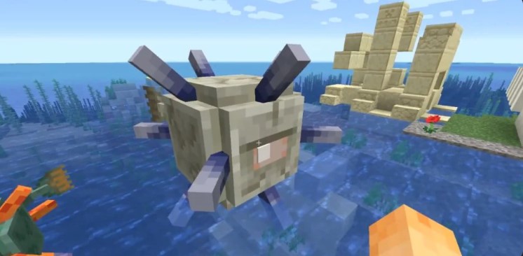 How to find an underwater temple in Minecraft