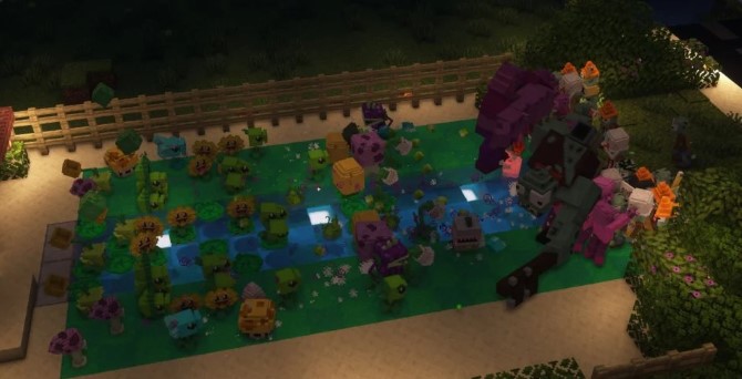Plants vs. Zombies: Cubed Mod for Minecraft: Review and Installation
