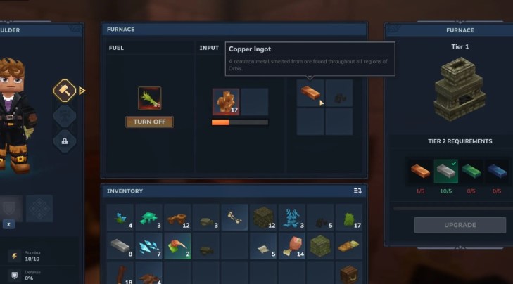 How to get copper ore and copper ingots in Hytale