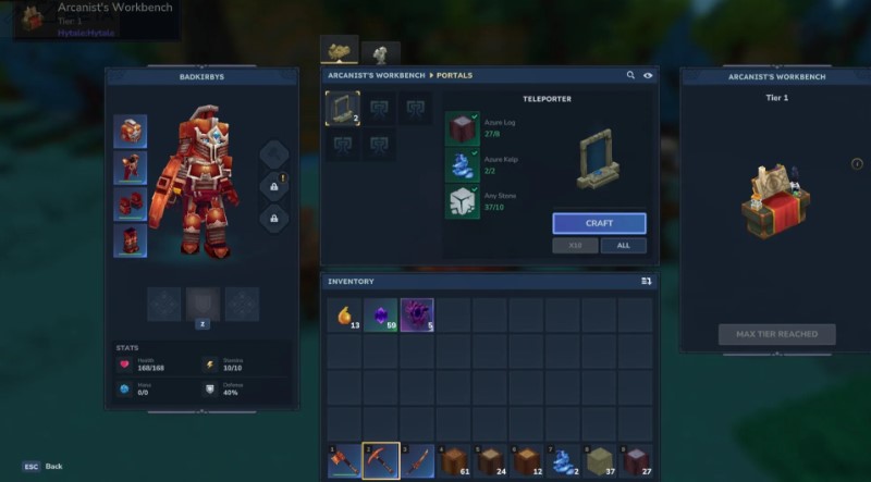 How to create teleporters in Hytale