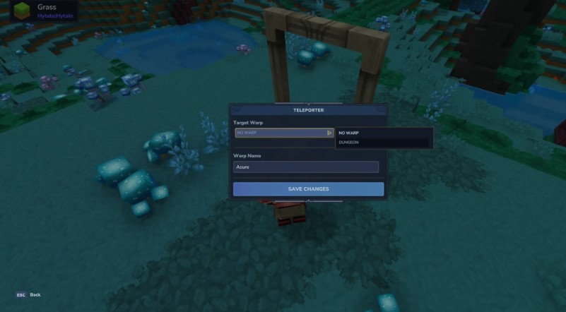 How to create teleporters in Hytale