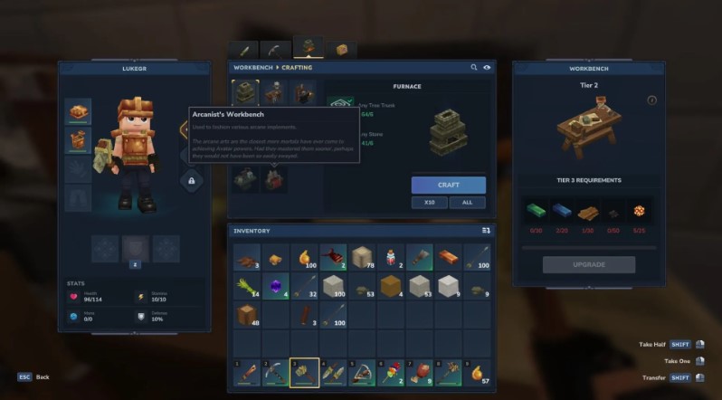 How to Upgrade Workbenches in Hytale