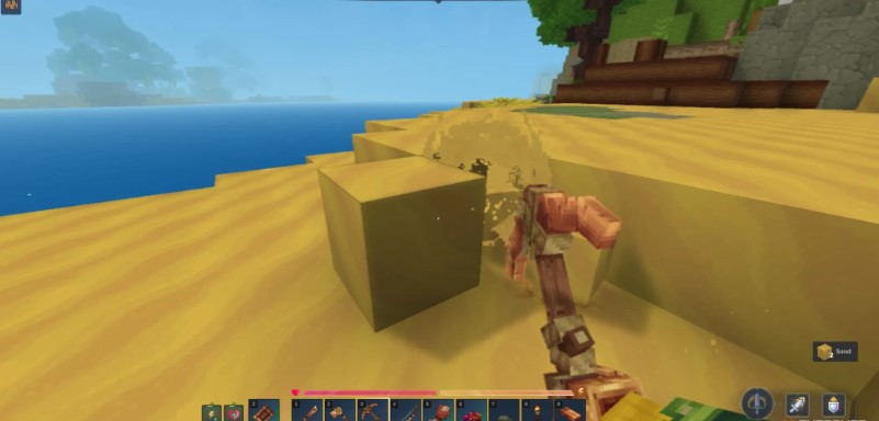 Where to find sand in Hytale and how to use it
