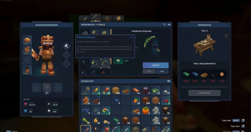 How to Craft and Use Thorium Ingots in Hytale