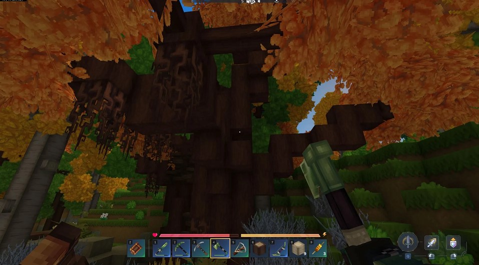 Where to find hardwood in Hytale