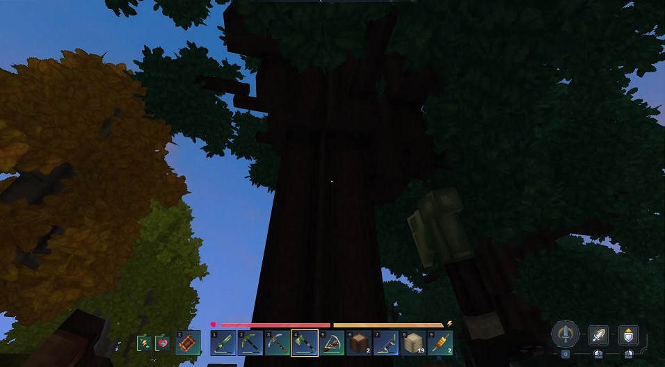 Where to find hardwood in Hytale
