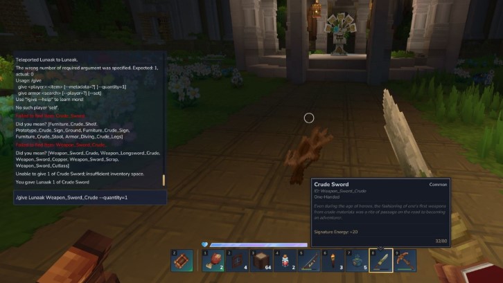 All Hytale console commands for teleportation, item spawning, and world management