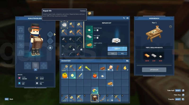 How to Repair Items in Hytale and Restore Them to 100%