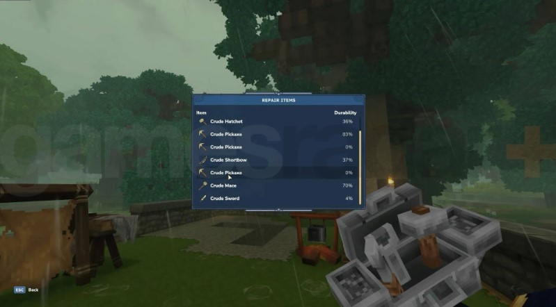 How to Repair Items in Hytale and Restore Them to 100%