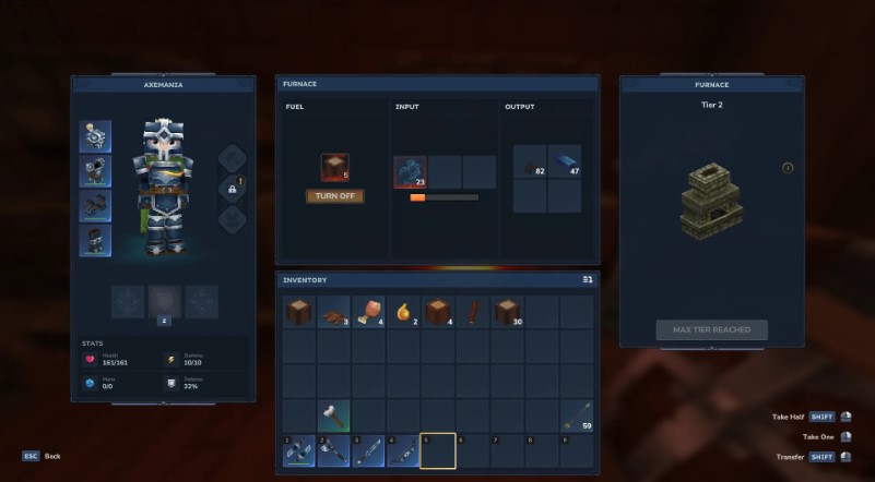 The best furnace fuel in Hytale