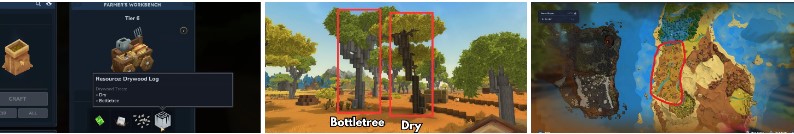 How to get dry wood in Hytale