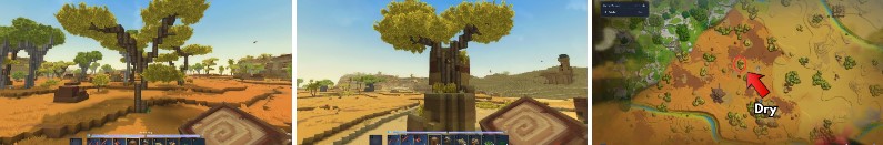 How to get dry wood in Hytale