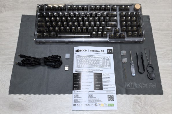 KiiBOOM Phantom 98 Gaming Keyboard Review – A Color Festivus