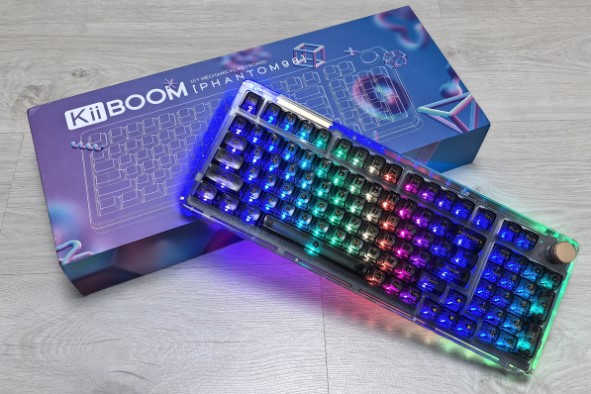 KiiBOOM Phantom 98 Gaming Keyboard Review – A Color Festivus