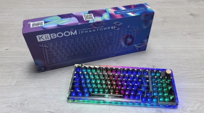 KiiBOOM Phantom 98 Gaming Keyboard Review – A Color Festivus