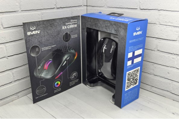 SVEN RX-G980W Review – Wireless Gaming Mouse with Software and Interchangeable Panels