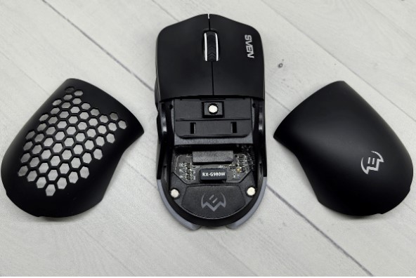 SVEN RX-G980W Review – Wireless Gaming Mouse with Software and Interchangeable Panels
