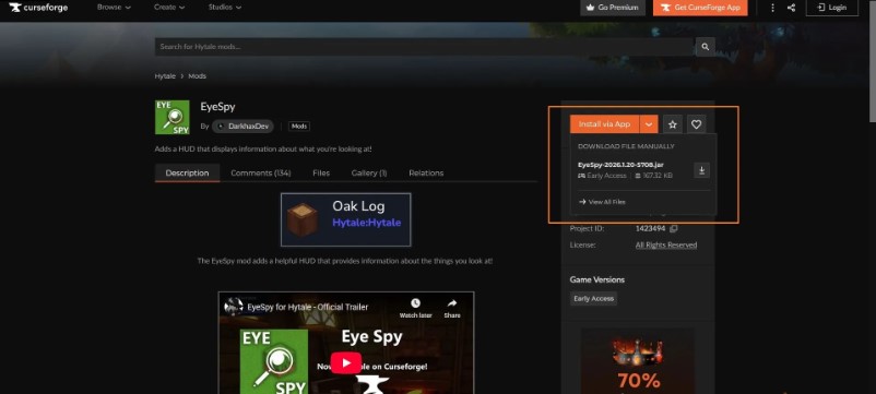 Install and Use Mods in Hytale