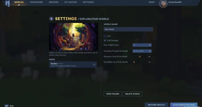 Install and Use Mods in Hytale