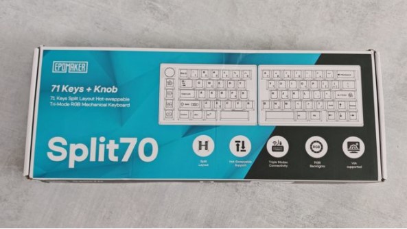 EPOMAKER Split70 Mechanical Keyboard