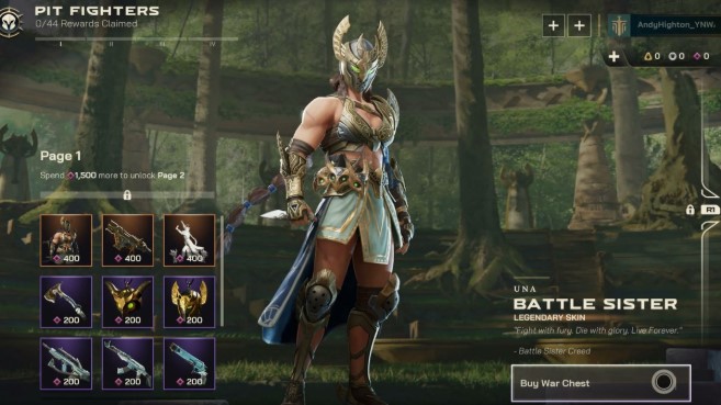 How to get a free War Chest in Highguard