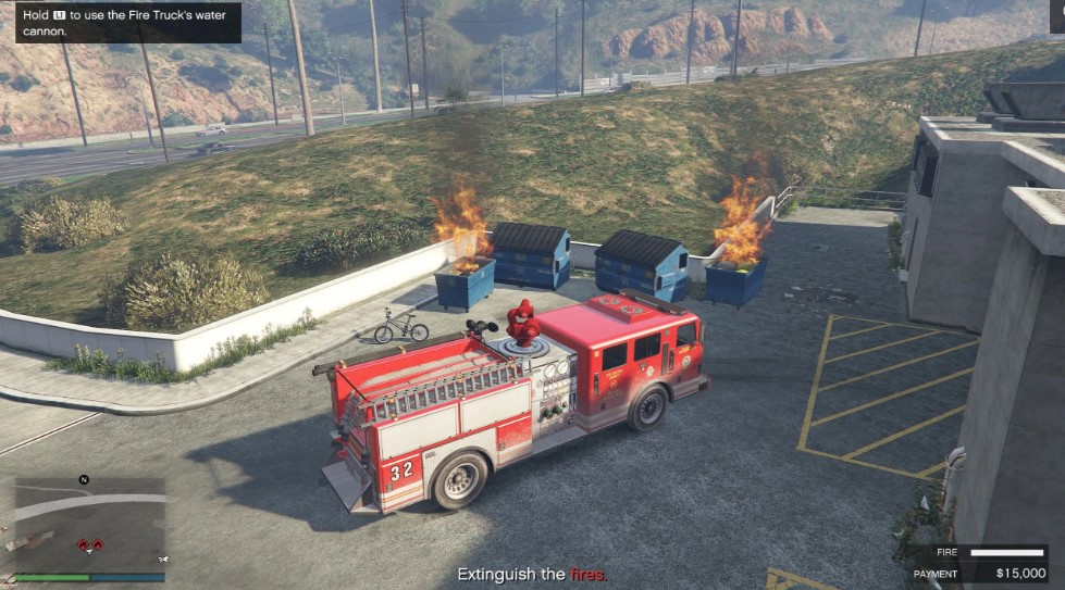 How to become a firefighter in GTA Online