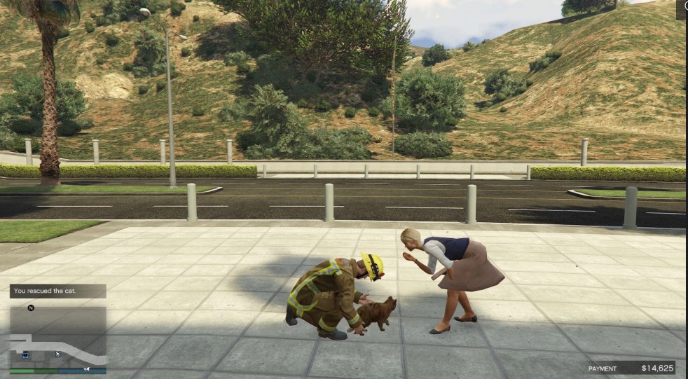 How to become a firefighter in GTA Online