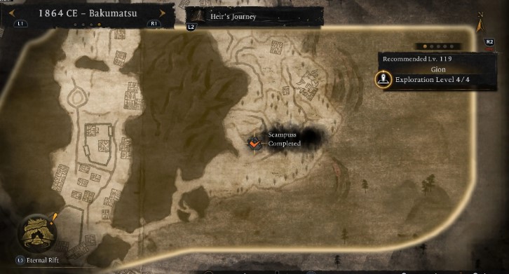 How to Find All Bakumatsu Scampuses in Nioh 3
