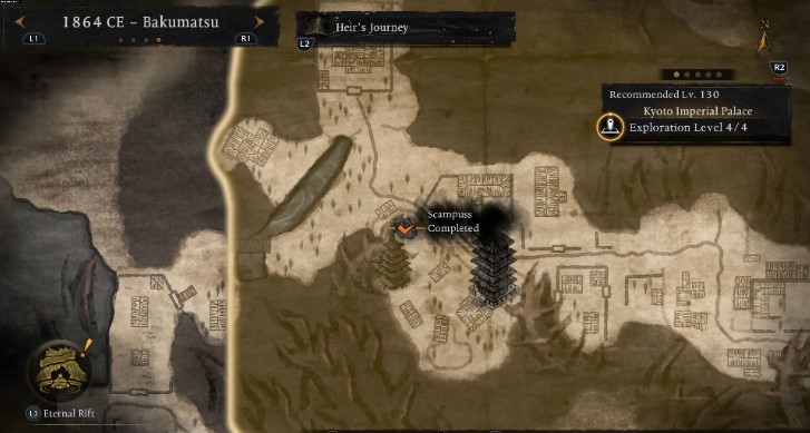 How to Find All Bakumatsu Scampuses in Nioh 3