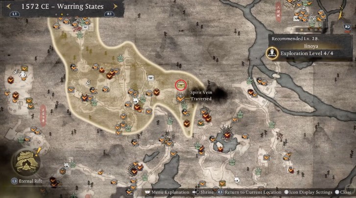 Where to find the secret boss, Demon of Pride, in Nioh 3