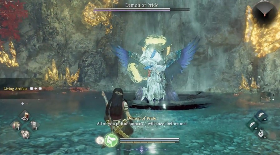 Where to find the secret boss, Demon of Pride, in Nioh 3