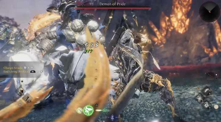 Where to find the secret boss, Demon of Pride, in Nioh 3