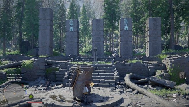 Crimson Desert Guide: How to Get Through the Snowy Mountain Ruins at Misty Falls