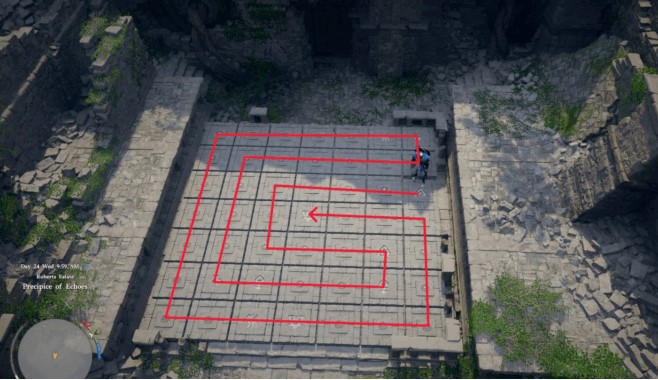 Crimson Desert Guide: How to Complete Echoing Cliff Ruins