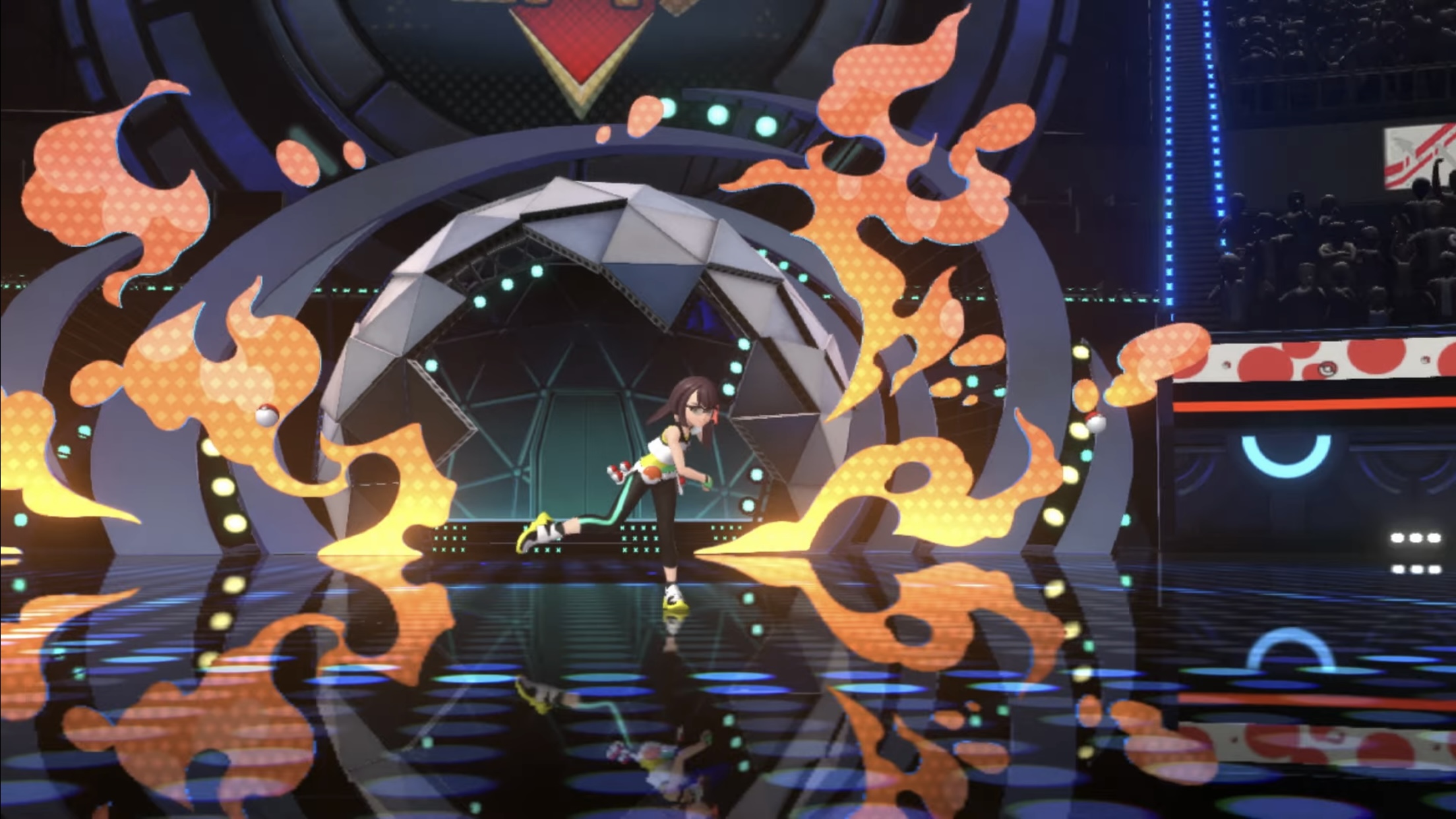 Pokemon Champions Fight Scene