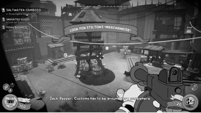 Mouse: PI For Hire Guide - How to Find Customs and Stilton's "Goods" in Slaughter Bay