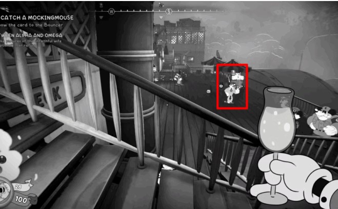 Mouse Guide: PI For Hire (Private Detective Mouse) - How to Take a Photo of the Top of the PBM